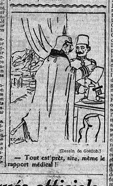 Yusuf İzzeddin Efendi katledilmiş. Enver, Alman zabitine, Herşey hazır, sağlık raporu bile diyor. (Petit Journal, 4.II.1916)
